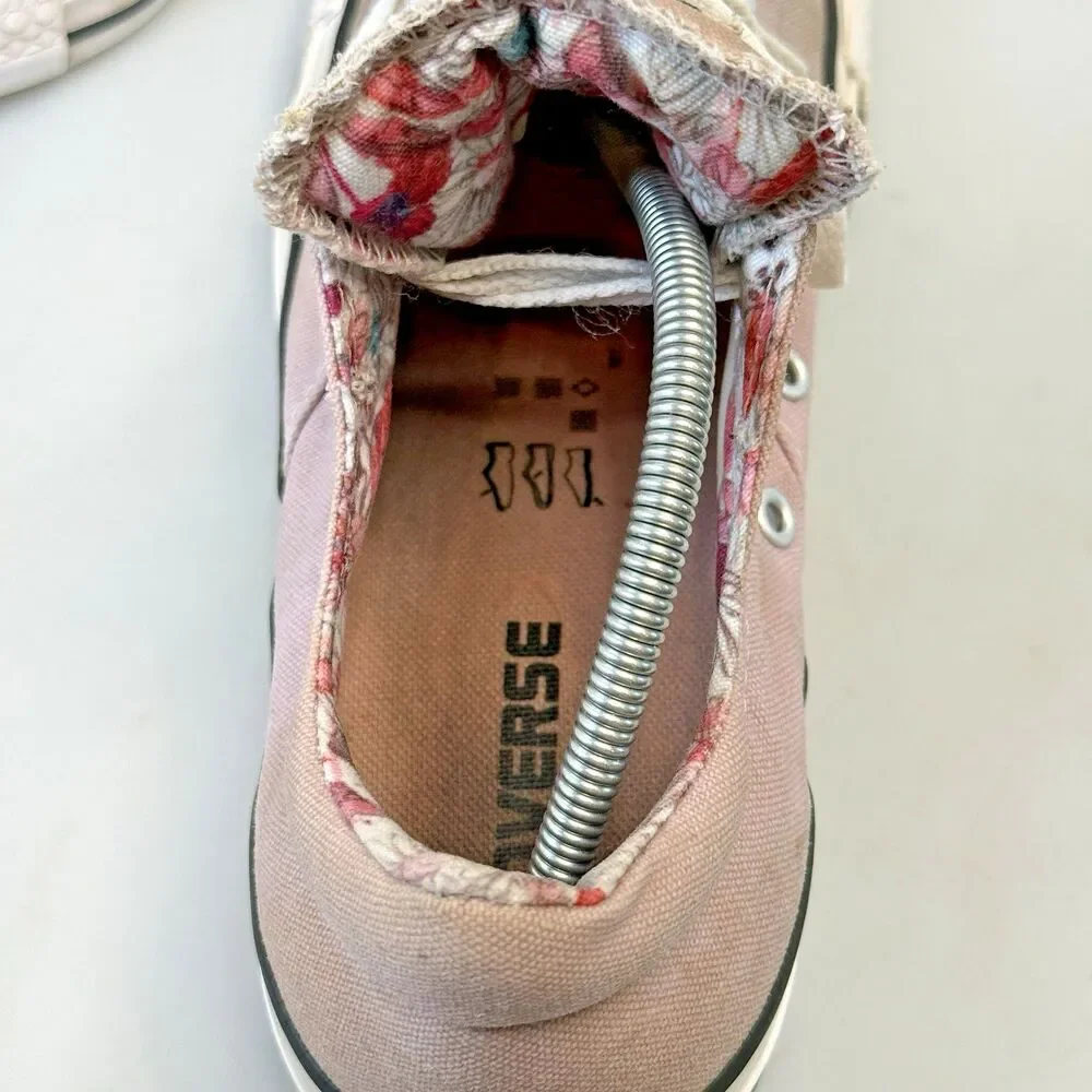 Converse Chuck Taylor All Star Light Pink Floral Padded Womens 9 Shoes